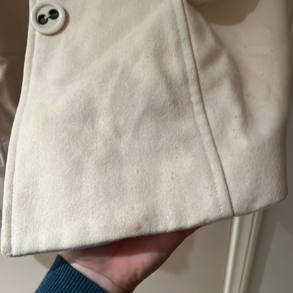 White Peacoat, size medium - Picture 4 of 8